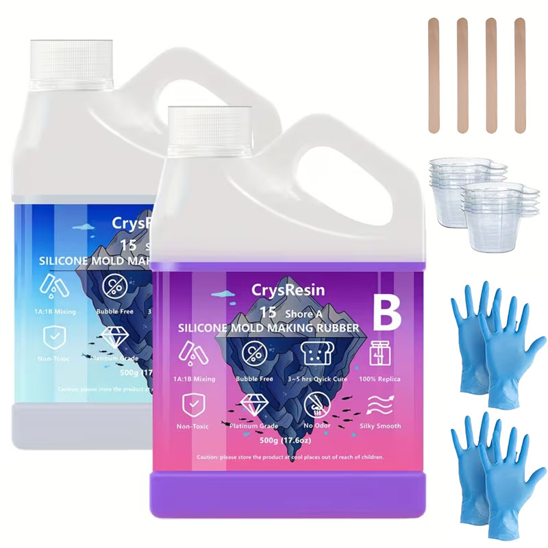 500ml 2 Bottles Liquid Silicon - Candle Making Kits review and price