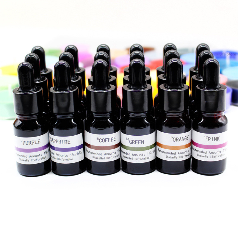 10ml Liquid Candle Dye High Co - Candle Dye Chip review and price