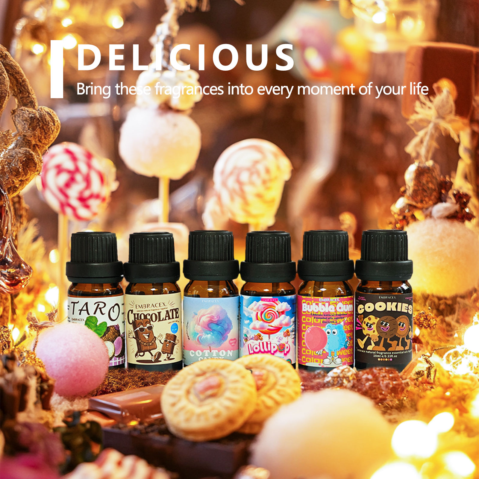 6PC/1Set Delicious Fragrance O - Candle Making Kits review and price