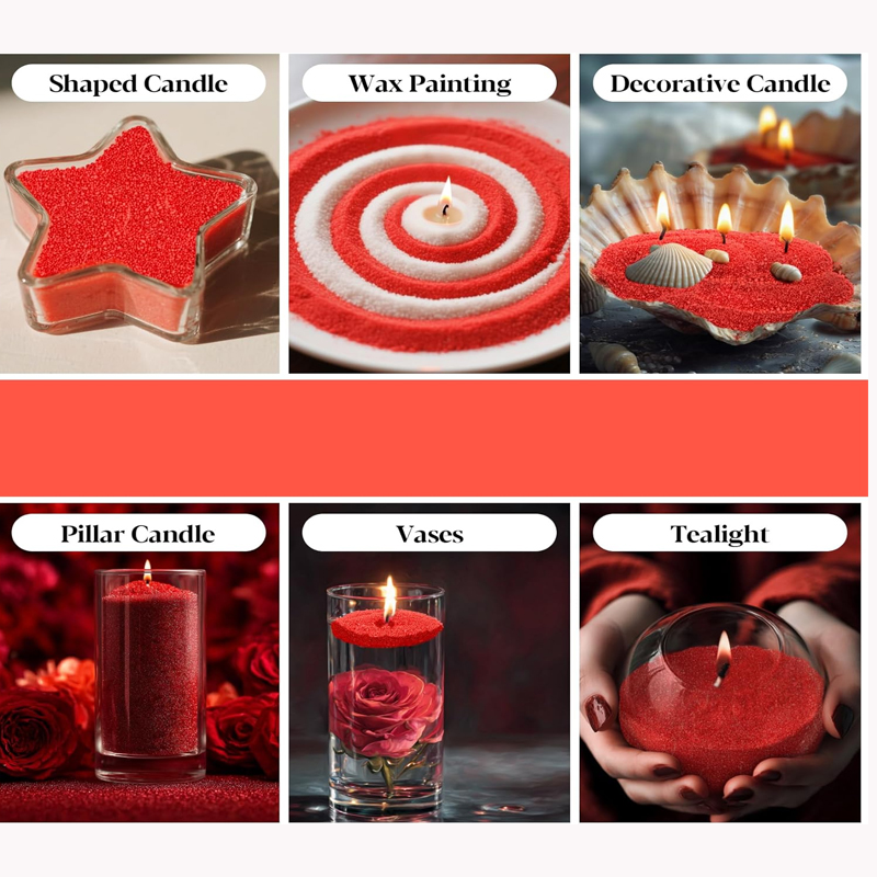 100G Green White Red Sand Pear - Candle Making Kits review and price