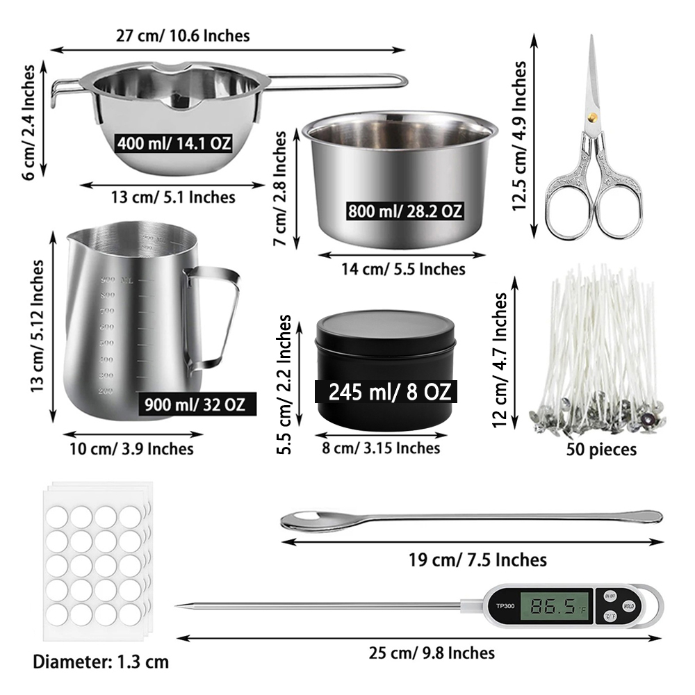 Glintmos DIY Candle Making Kit - Candle Making Kits review and price