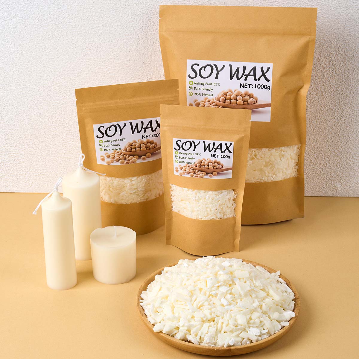 1 Pounds Pure White Soy Wax Fo - Candle Making Kits review and price