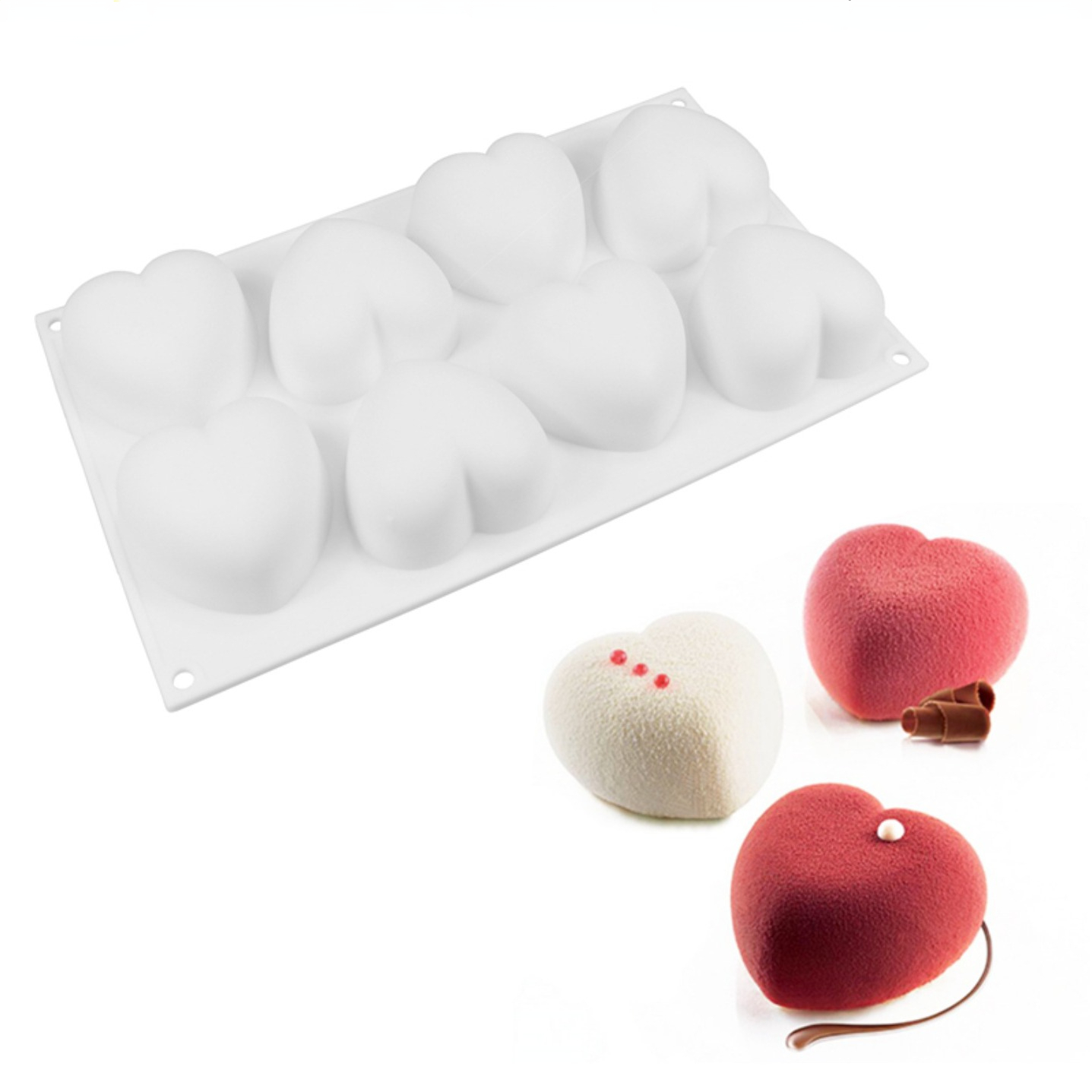 Love Heart Silicone Soap Mold  - Candle Making Kits review and price