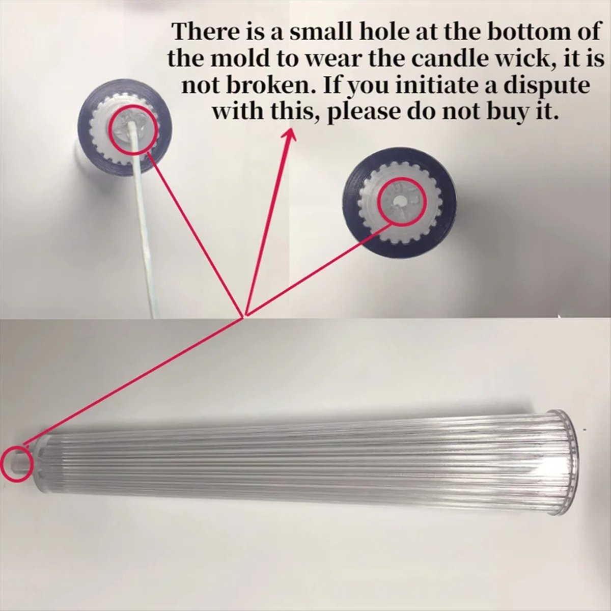 *ABAB Striped Long Pole Column - Candle Making Kits review and price