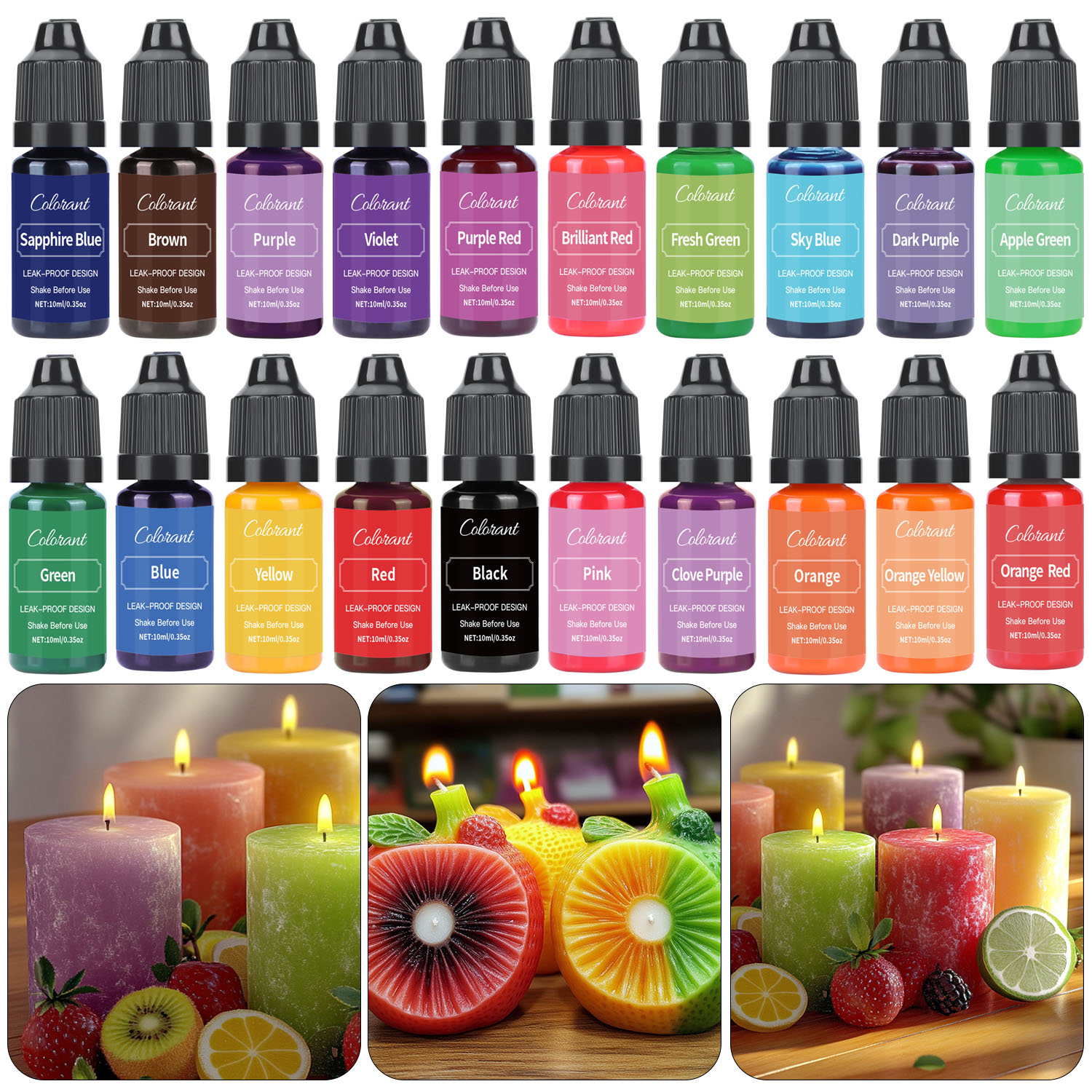 Liquid Candle Dye For Soy Wax  - Candle Dye Chip review and price