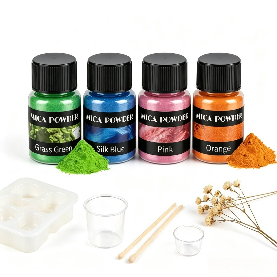4/6/24 color metal glitter pig - Candle Dye Chip review and price