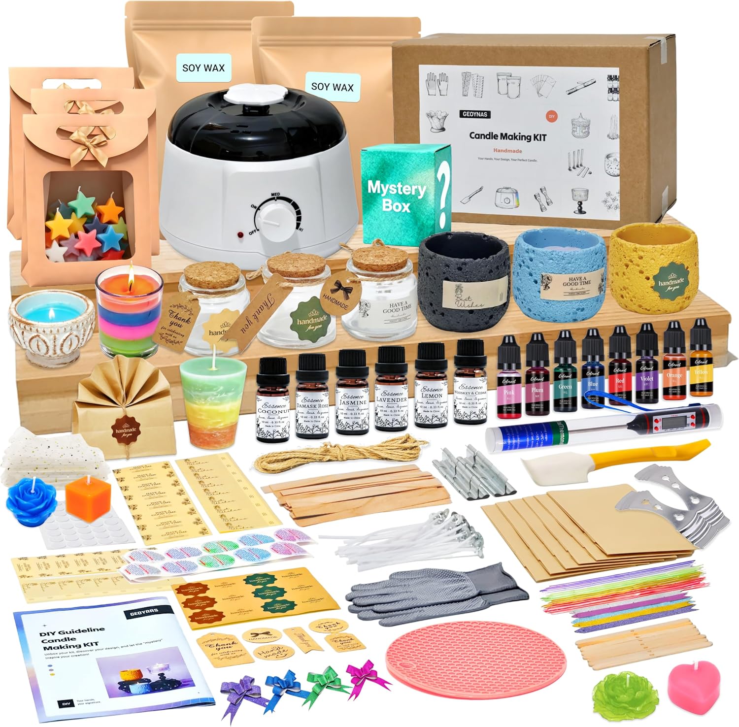 128pcs Candle Making Kit for A - Candle Making Kit For Beginners review and price