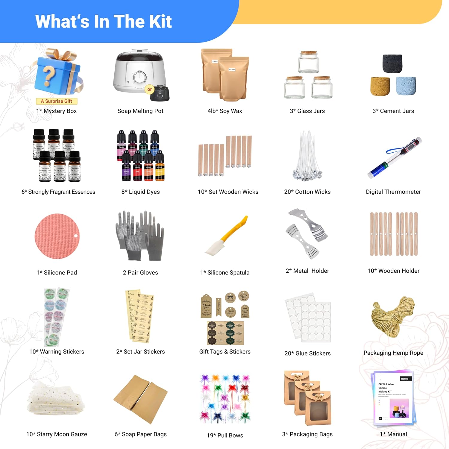 128pcs Candle Making Kit for A - Candle Making Kit For Beginners review and price