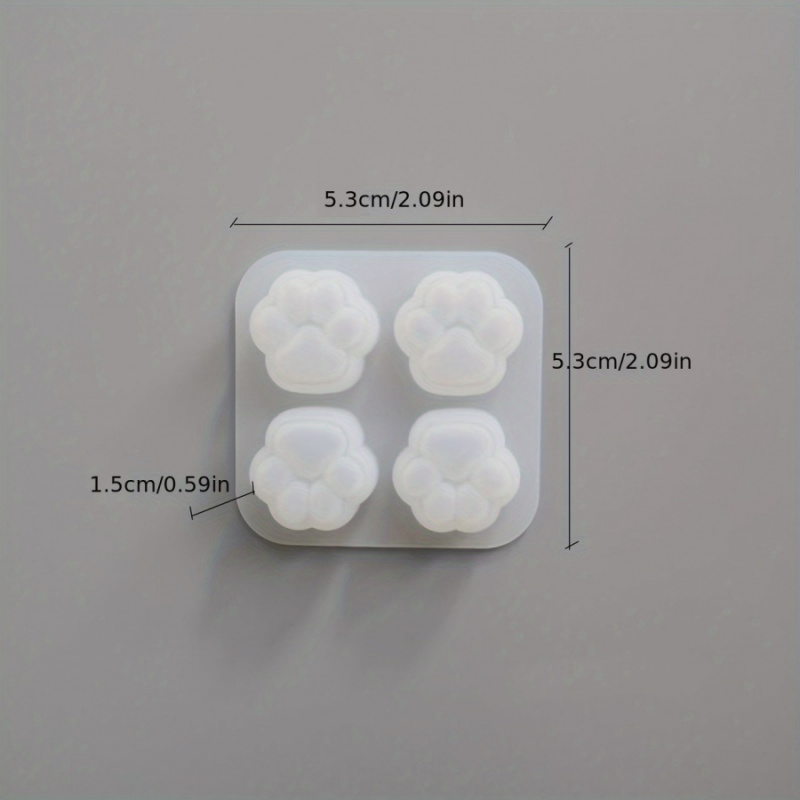 1Cat Paw Pattern Silicone Mold - Candle Making Kits review and price
