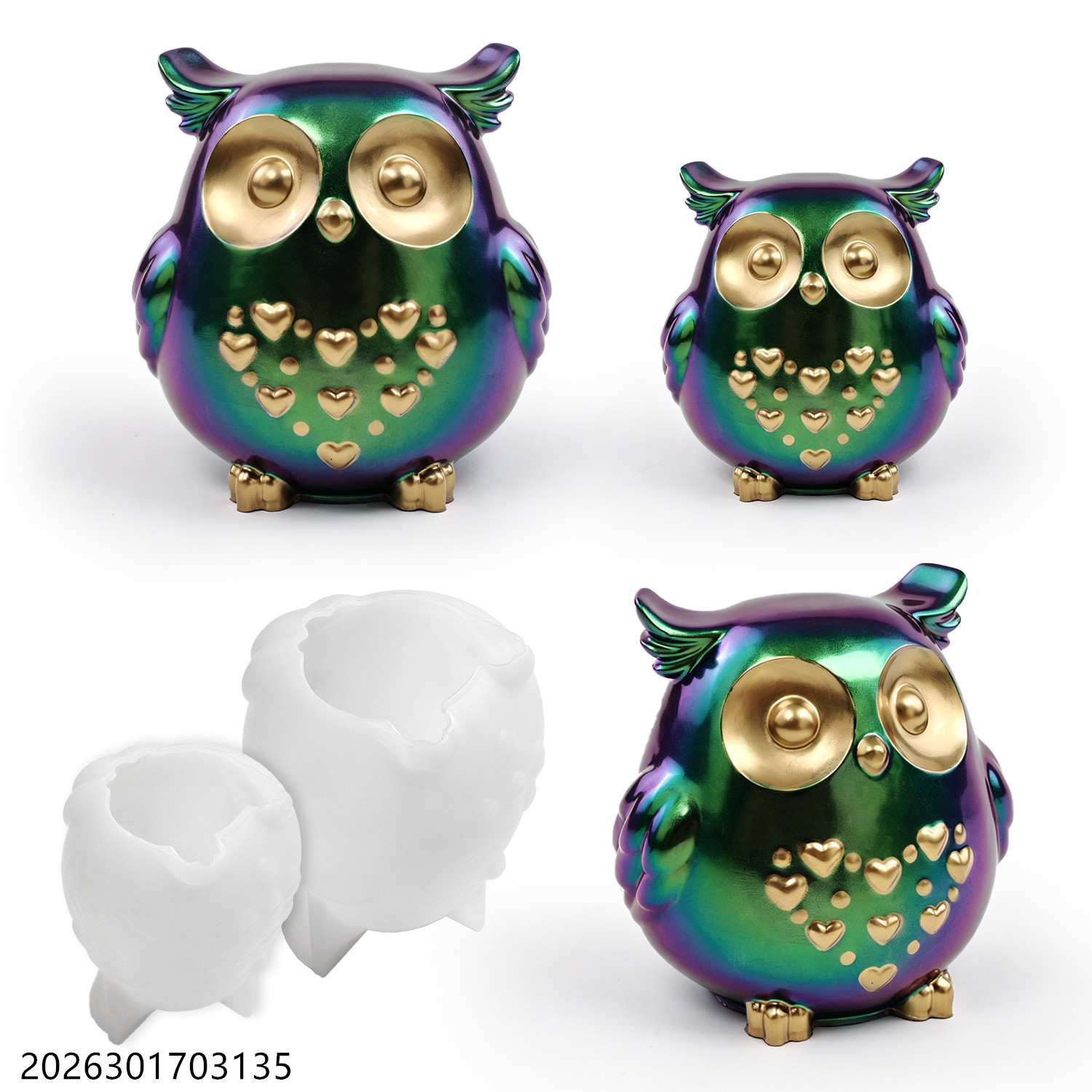 Owl Silicone Mold 3D Bird Shap - Candle Making Kits review and price