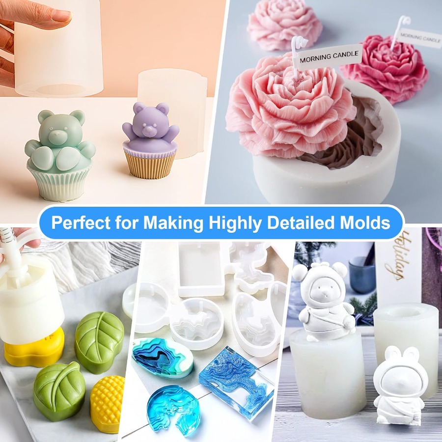 Silicone Mold Making Kit, 38.8 - Candle Making Kits review and price